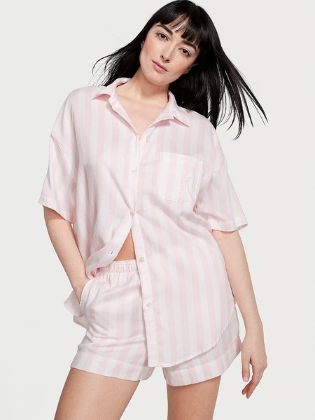 Піжама VICTORIA'S SECRET Modal-Cotton Short Pajama Set 415697QD3 фото