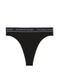 Хлопковые трусики тонг Victoria's Secret Logo Cotton High-Waist Thong Panty 415708QB4 фото 3