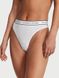 Бавовняні трусики тонг Victoria's Secret Logo Cotton High-Waist Thong Panty 415708QBF фото 1