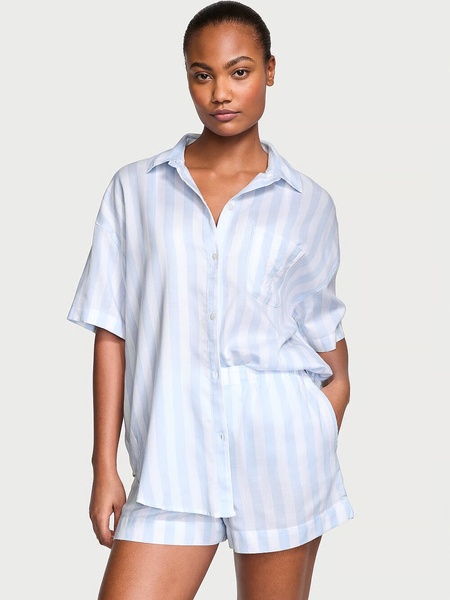 Піжама VICTORIA'S SECRET Modal-Cotton Short Pajama Set 415697QG3 фото