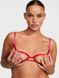 Комплект белья Victoria's Secret Very Sexy Heartware Open-Cup Strappy Demi Bra+ Thong Panty 194785QD4 фото 2