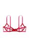 Комплект білизни Victoria's Secret Very Sexy Heartware Open-Cup Strappy Demi Bra + Thong Panty 194785QD4 фото 7