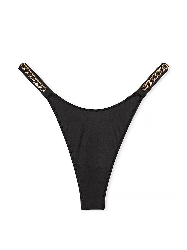 Комплект Victoria's Secret Very Sexy Bombshell Add-2-Cups Chain Strap Corset Top + Thong Panty 904532QB4 фото