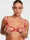 Комплект белья Victoria's Secret Very Sexy Heartware Open-Cup Strappy Demi Bra+ Thong Panty 194785QD4-3 фото 2
