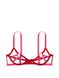 Комплект білизни Victoria's Secret Very Sexy Heartware Open-Cup Strappy Demi Bra + Thong Panty 194785QD4-3 фото 11